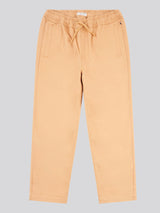 Boys Drawstring Waist Trouser in Tan