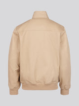 Boys Cotton Twill Harrington Jacket in Cornstalk