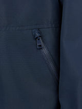 Boys Hooded Windbreaker in Dark Sapphire Navy