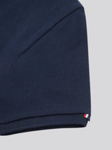 Boys Player 3 Polo Shirt in Dark Sapphire Navy / Haute Red DHM