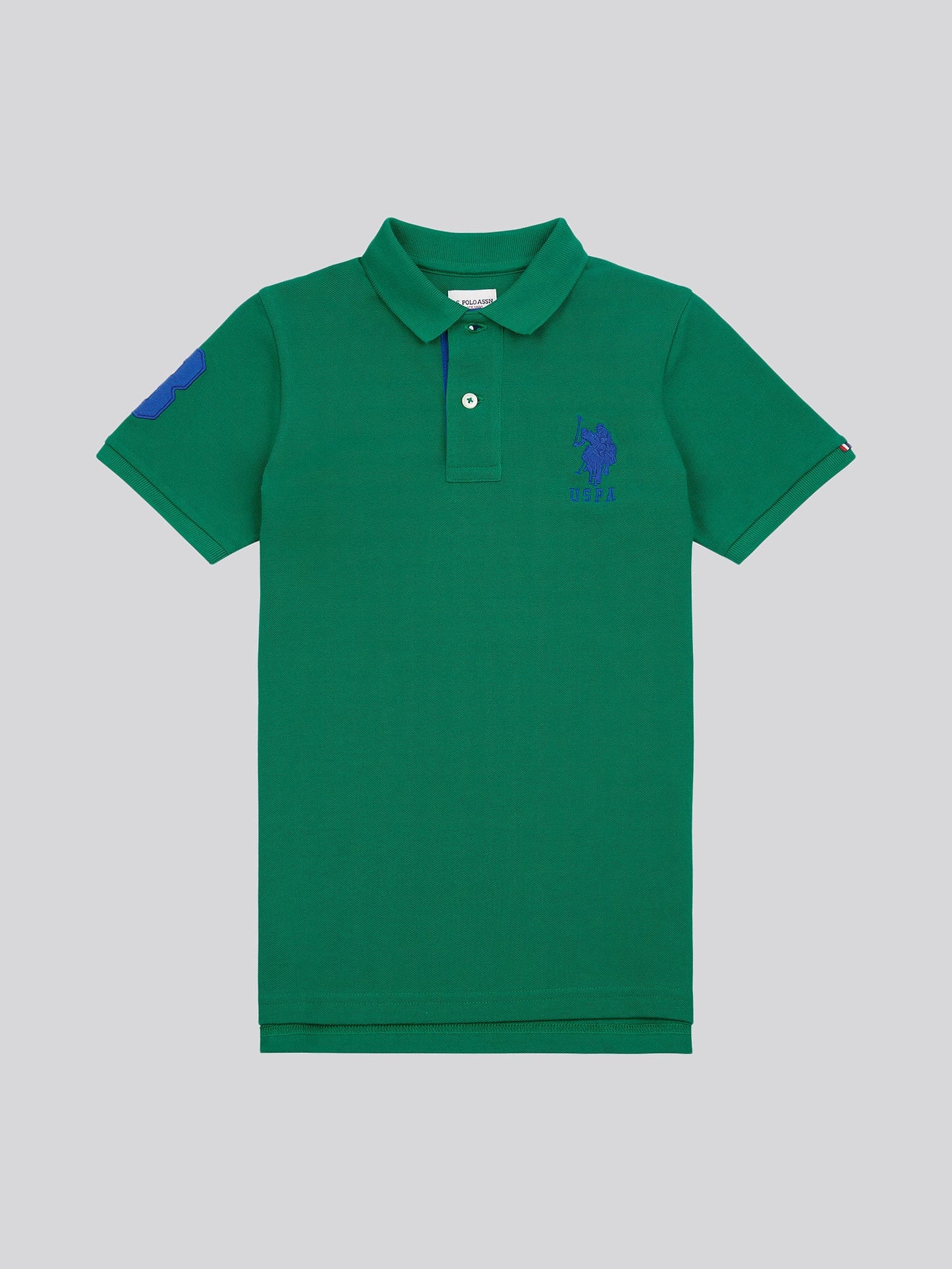Boys Player 3 Polo Shirt in Lush Meadow