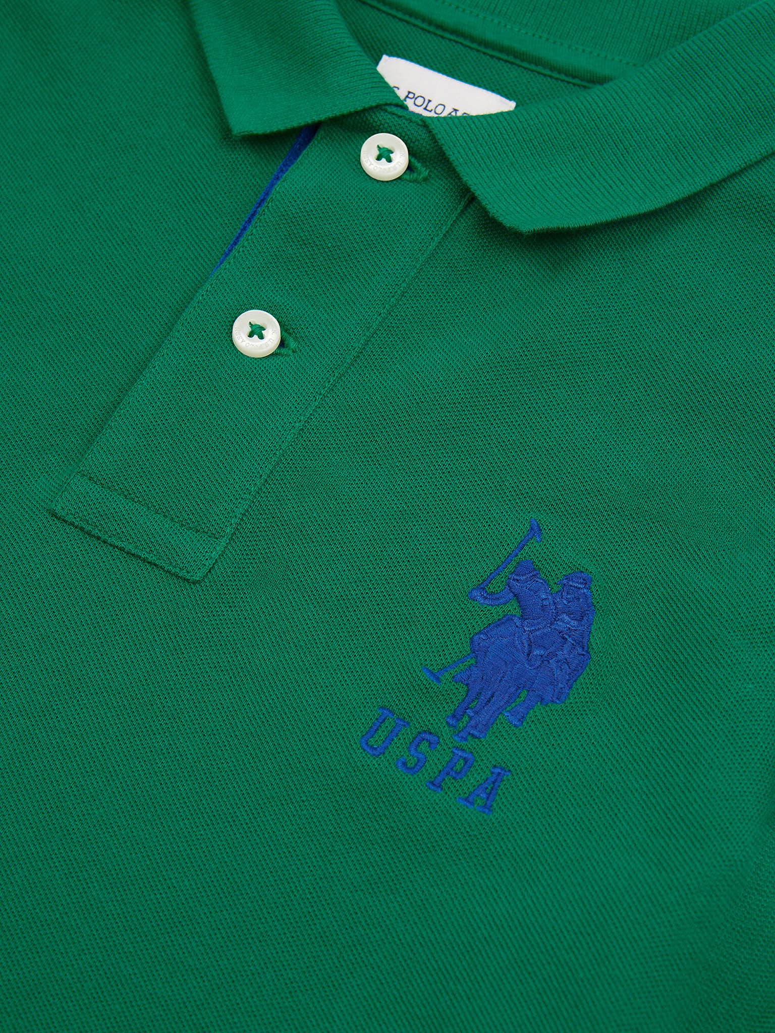 Boys Player 3 Polo Shirt in Lush Meadow