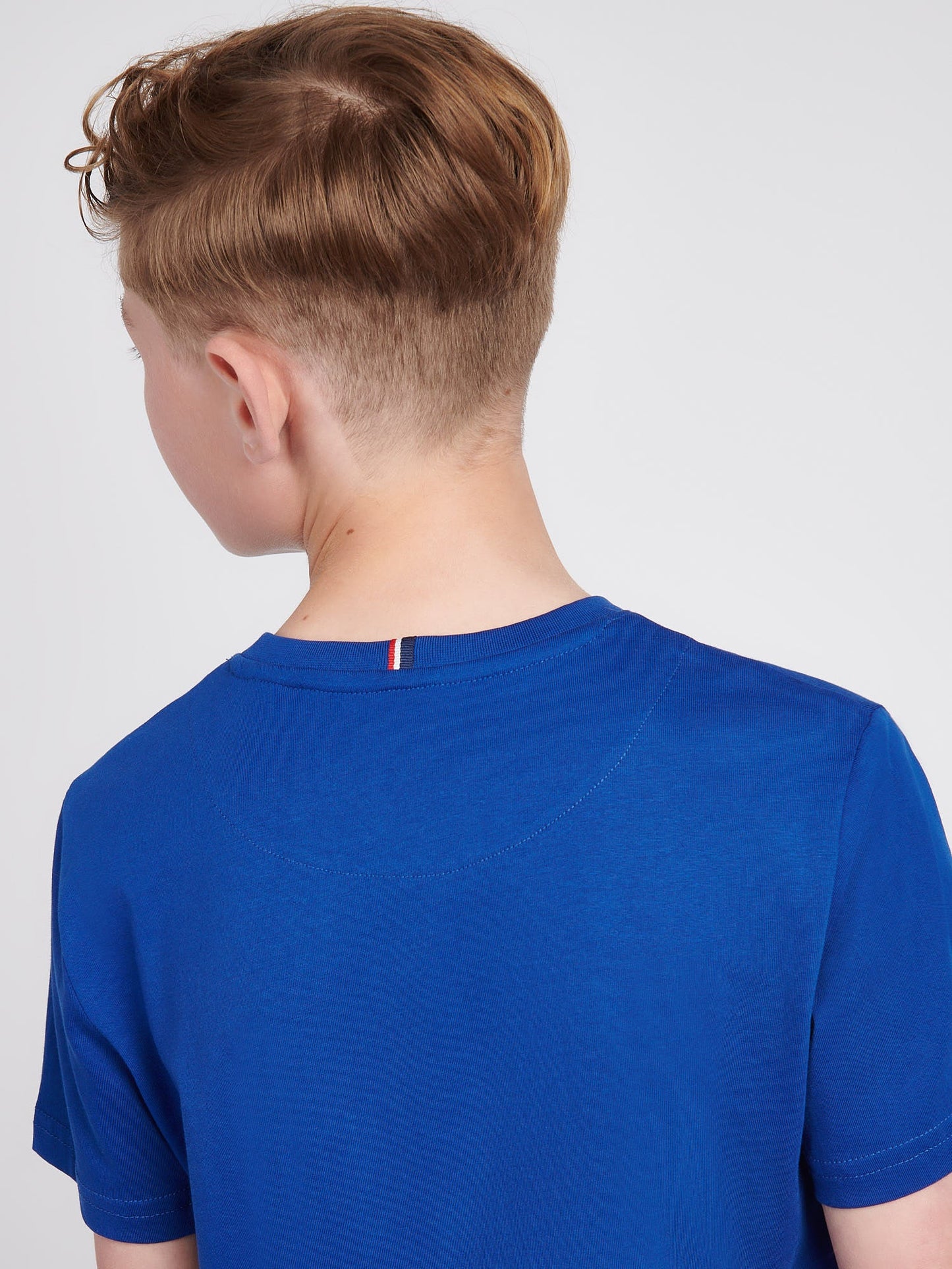 Boys Double Horsemen T- Shirt in Sodalite Blue