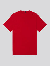 Boys Double Horsemen T- Shirt in Haute Red