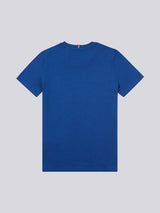 Boys Double Horsemen T- Shirt in Navy Peony