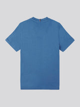 Boys Double Horsemen T- Shirt in Blue Horizon