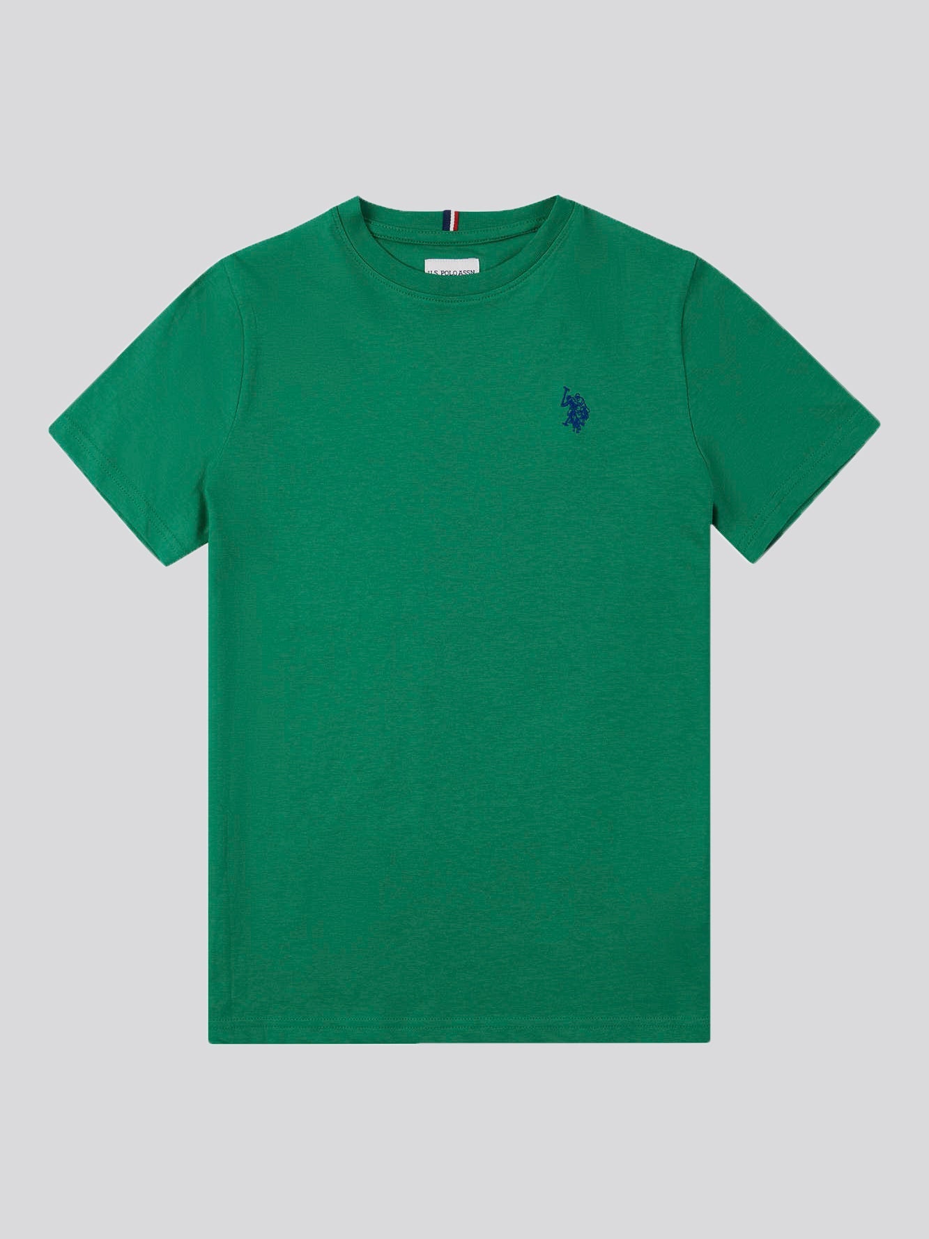 Boys Double Horsemen T- Shirt in Lush Meadow