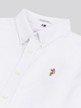 Boys Oxford Shirt in Bright White