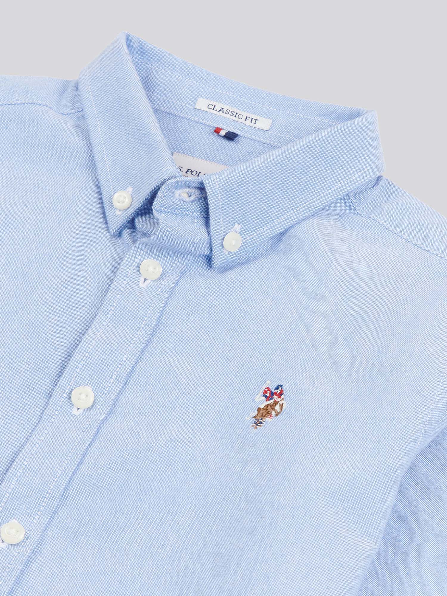 Boys Oxford Shirt in Blue Yonder