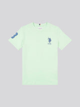 Boys Player 3 T-Shirt in Pastel Green