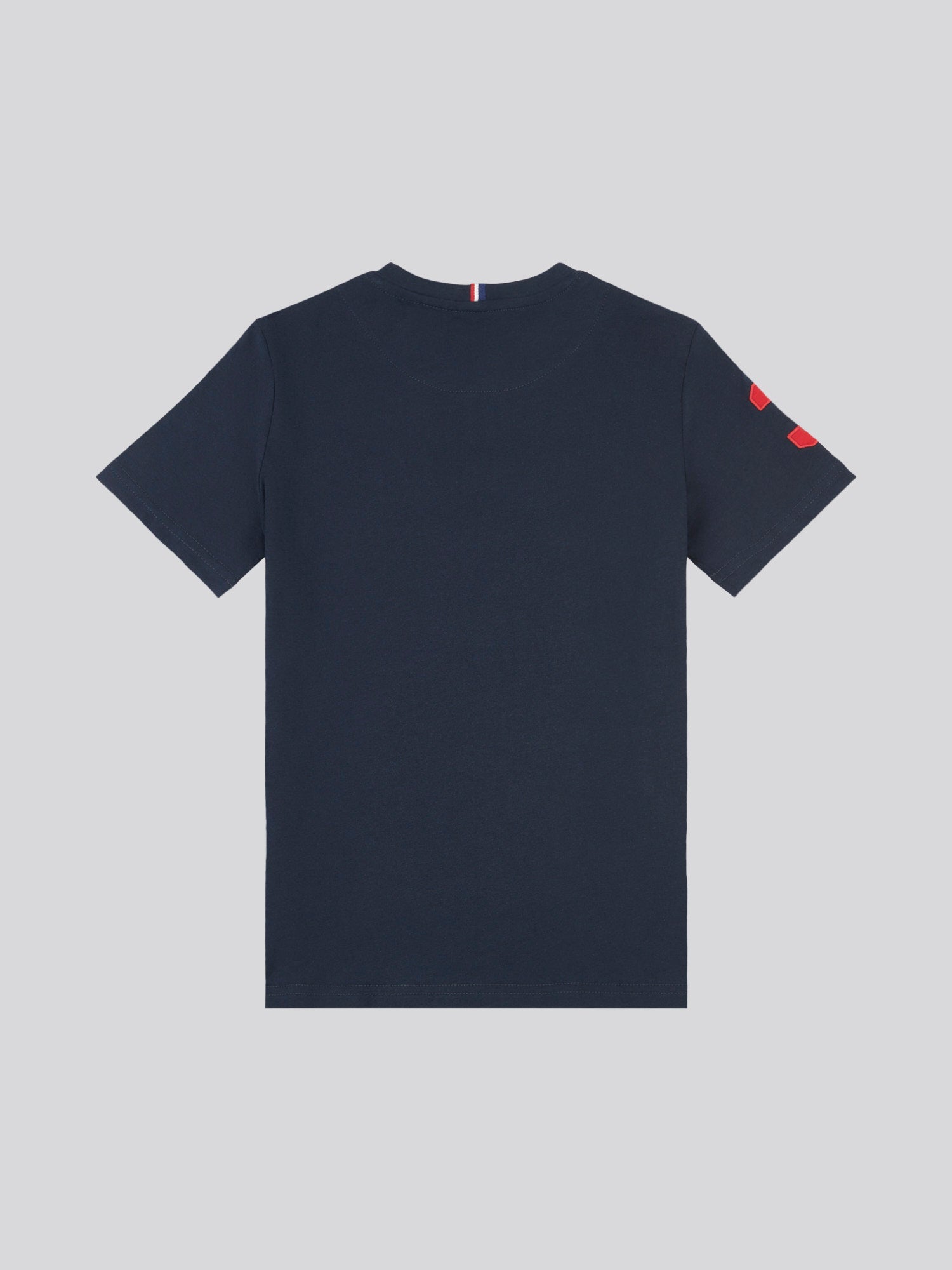 Boys Player 3 T-Shirt in Dark Sapphire Navy / Haute Red DHM
