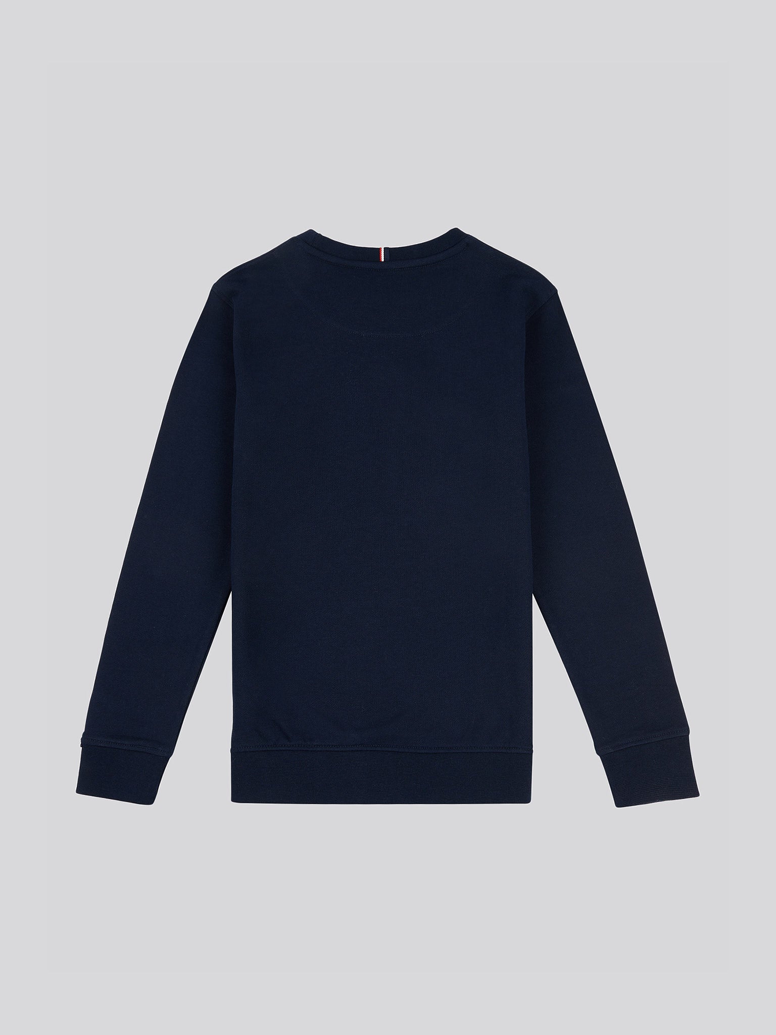 Boys Double Horsemen Crew in Dark Sapphire Navy / Haute Red DHM