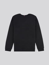 Boys Double Horsemen Crew in Black Bright White DHM