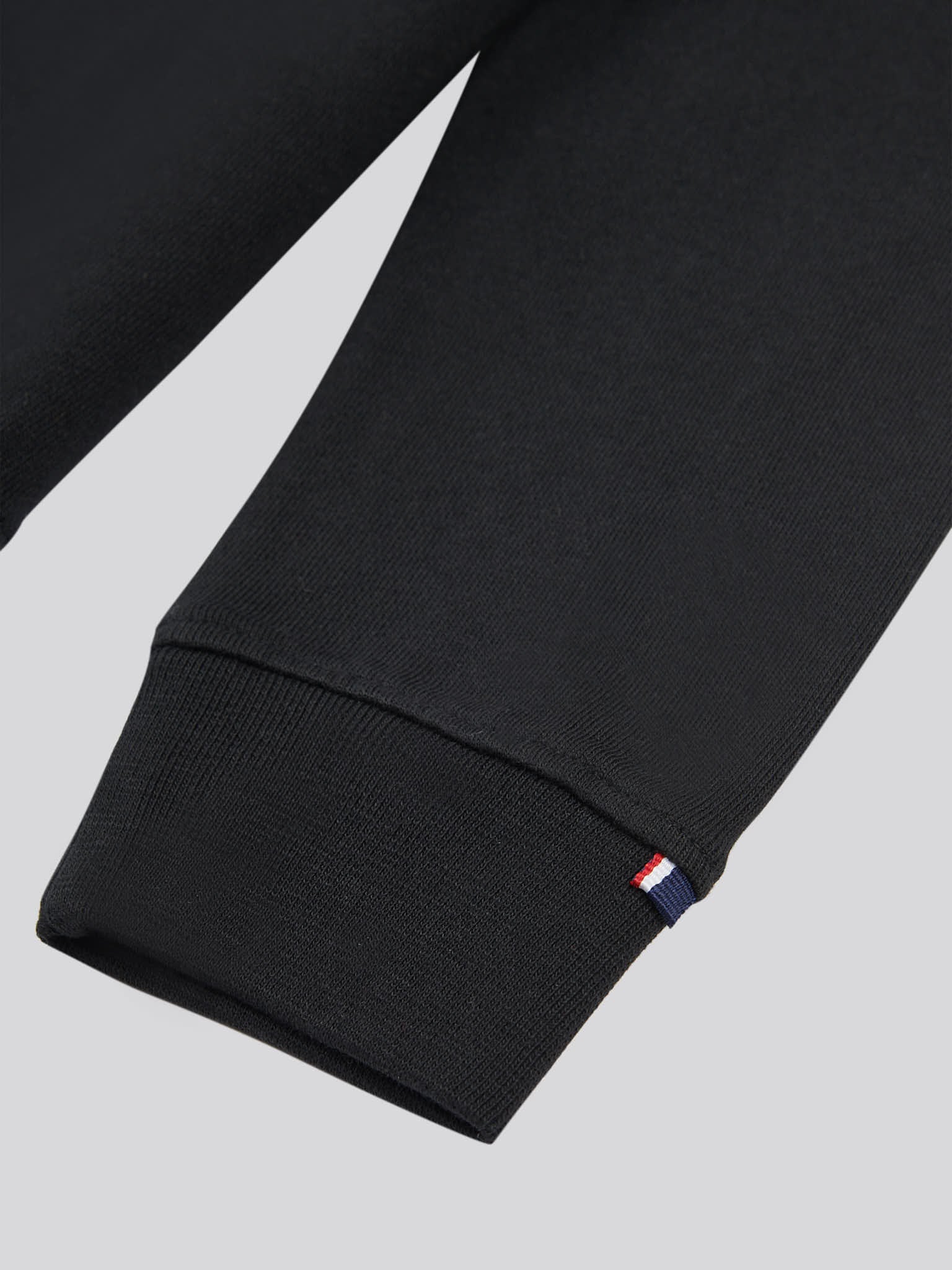 Boys Double Horsemen Crew in Black Bright White DHM