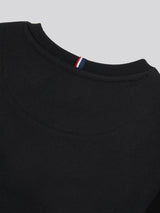 Boys Double Horsemen Crew in Black Bright White DHM