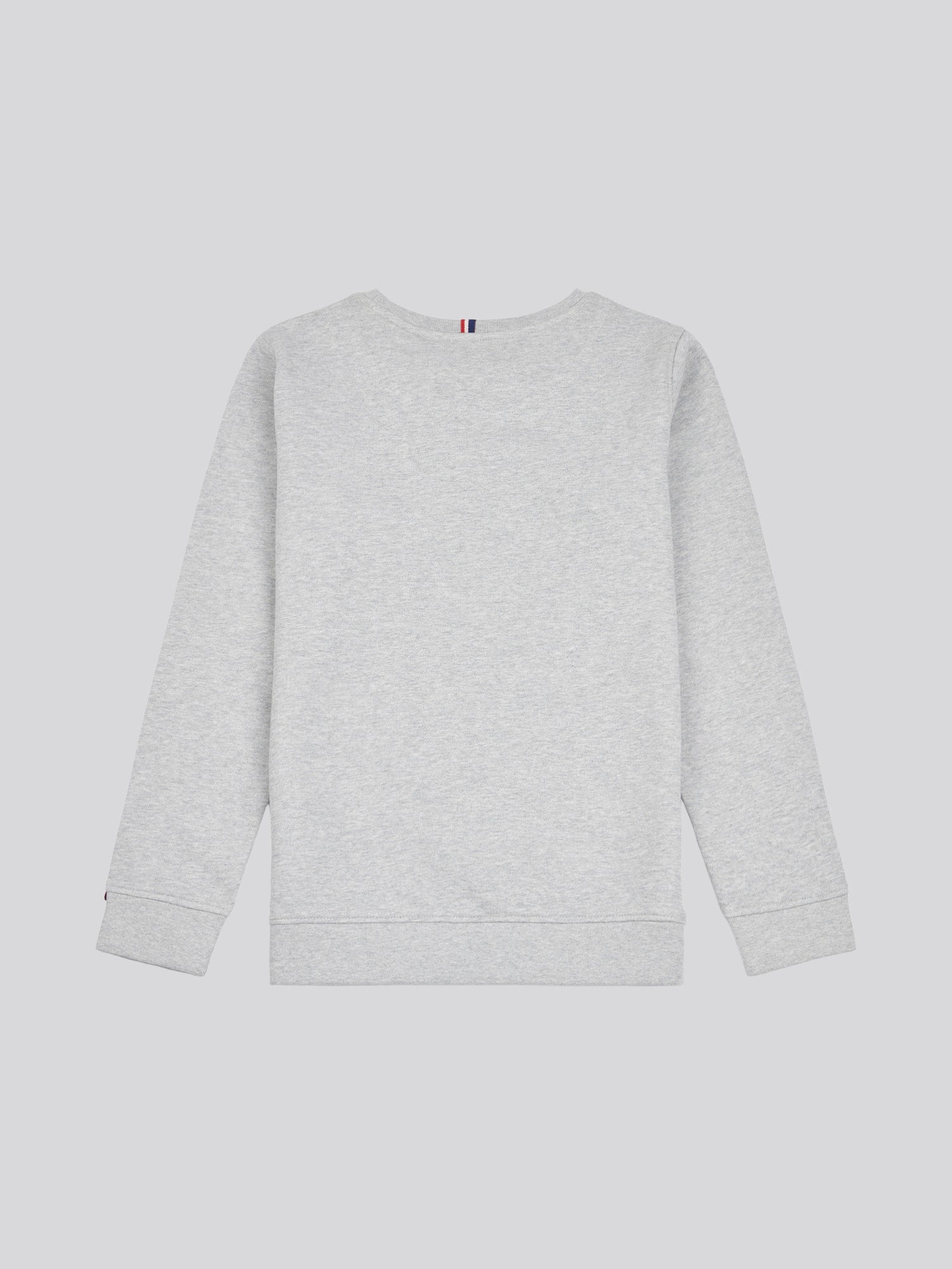 Boys Double Horsemen Crew in Mid Grey Marl