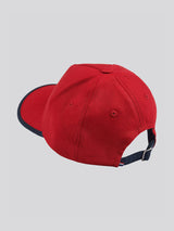 Boys Player 3 Baseball Cap in Haute Red