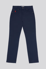 Boys Core 5 Pocket Trouser in Dark Sapphire Navy / Moonlight Blue DHM