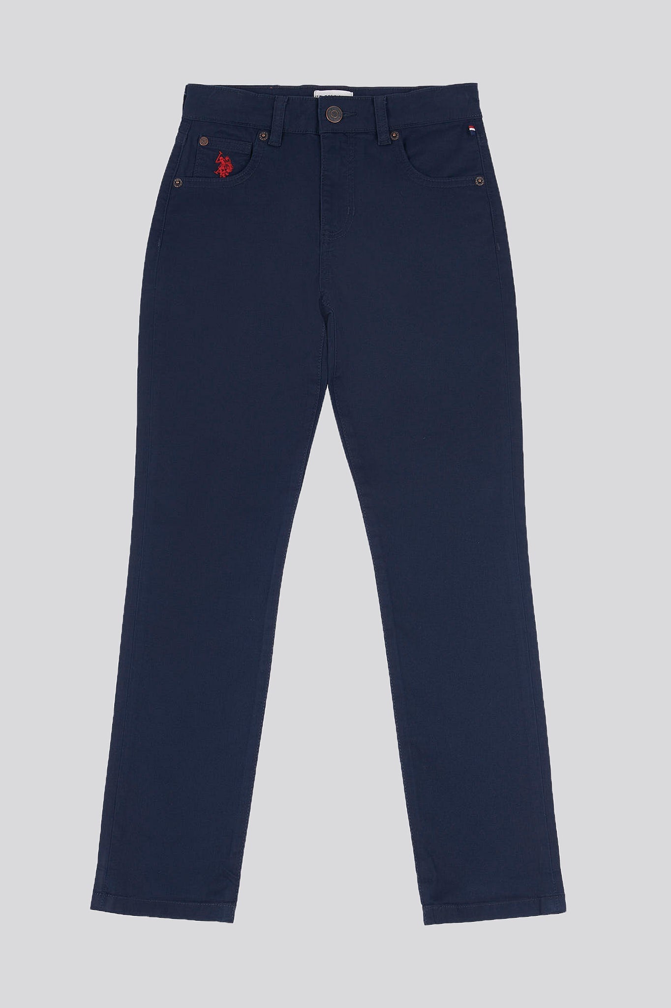 Boys Core 5 Pocket Trouser in Dark Sapphire Navy / Moonlight Blue DHM