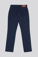 Boys Core 5 Pocket Trouser in Dark Sapphire Navy / Moonlight Blue DHM