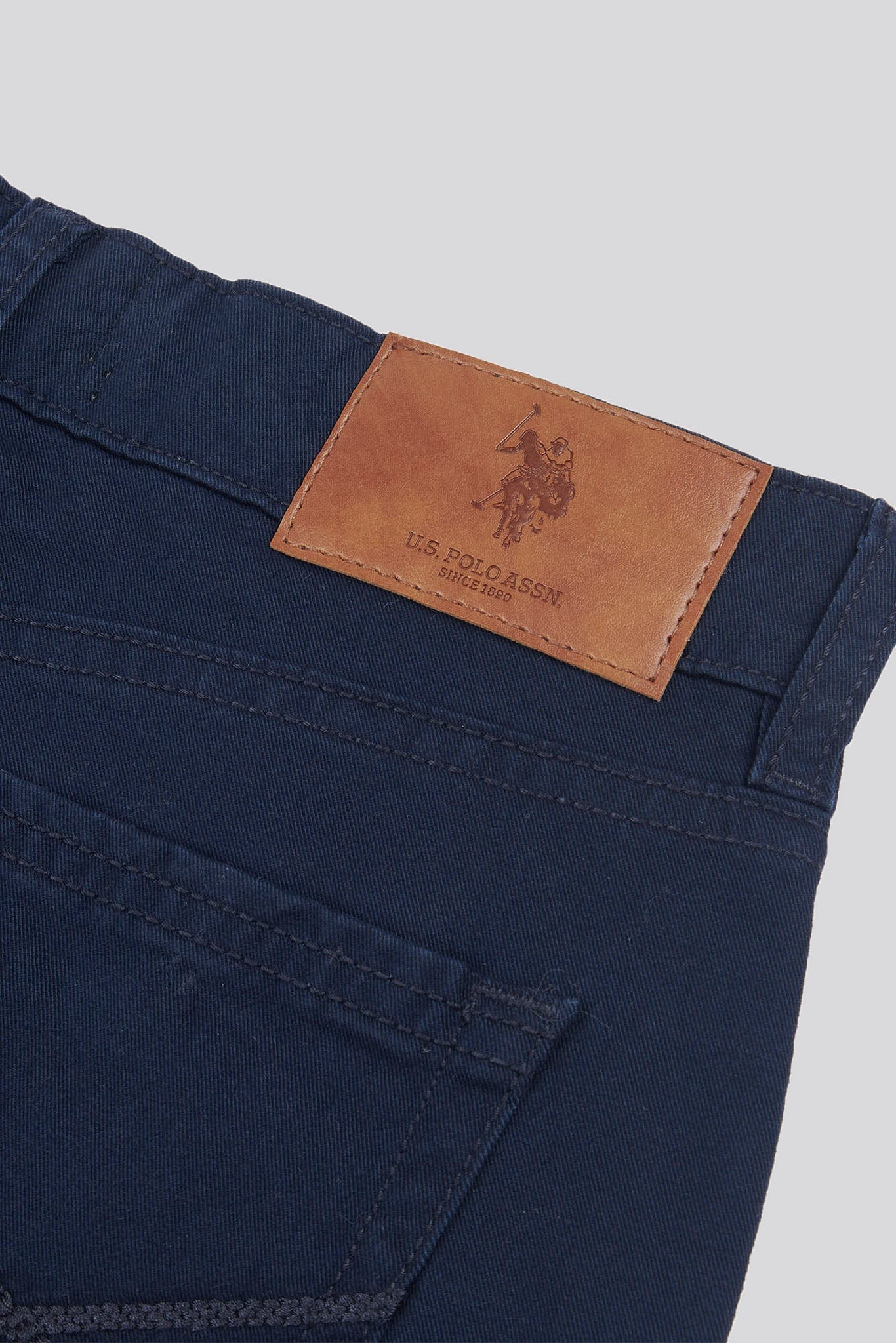 Boys Core 5 Pocket Trouser in Dark Sapphire Navy / Moonlight Blue DHM