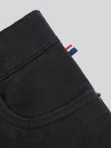 Boys Core 5 Pocket Trouser in Black Bright White DHM