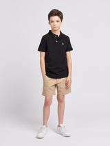 Boys Classic Chino Shorts in Cornstalk