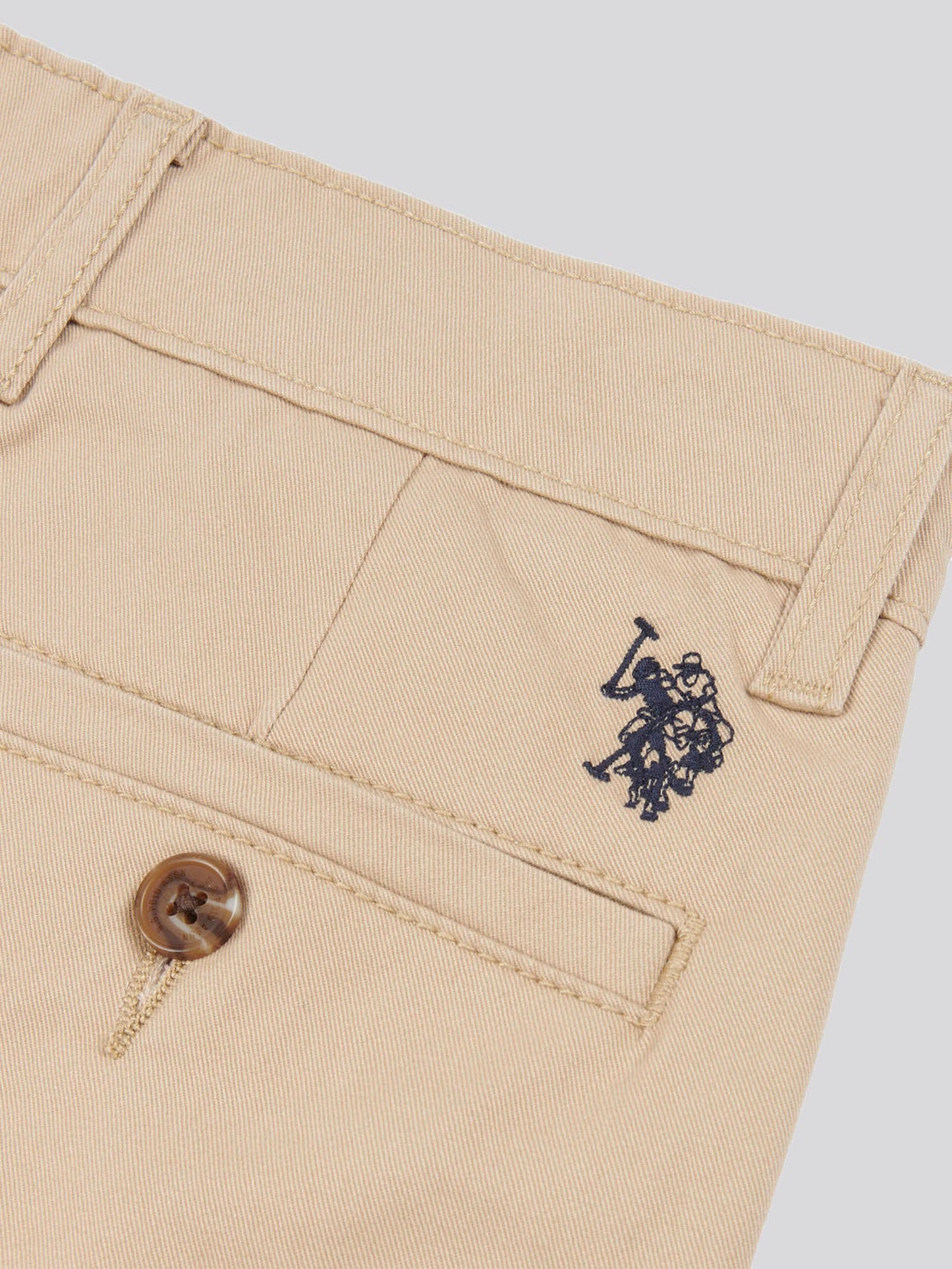 Boys Classic Chino Shorts in Cornstalk