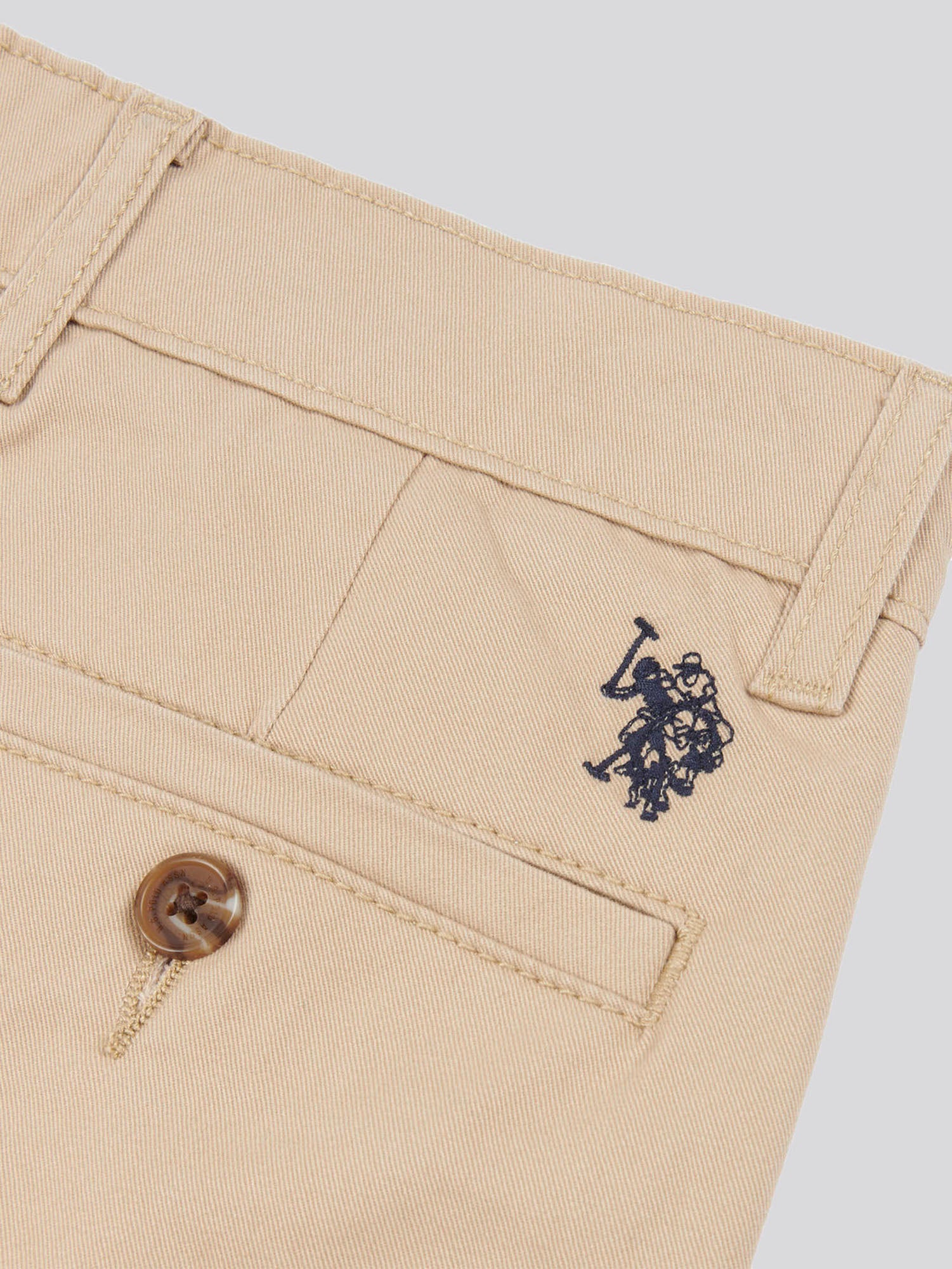 Boys Classic Chino Shorts in Cornstalk