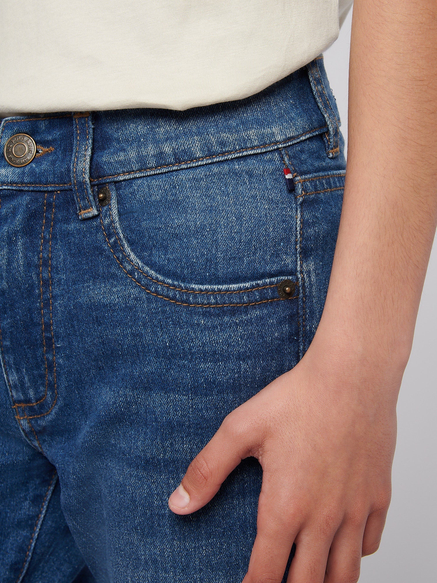 Boys Classic Fit Jean in Dark Wash