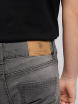 Boys Classic Fit Jean in Grey Wash
