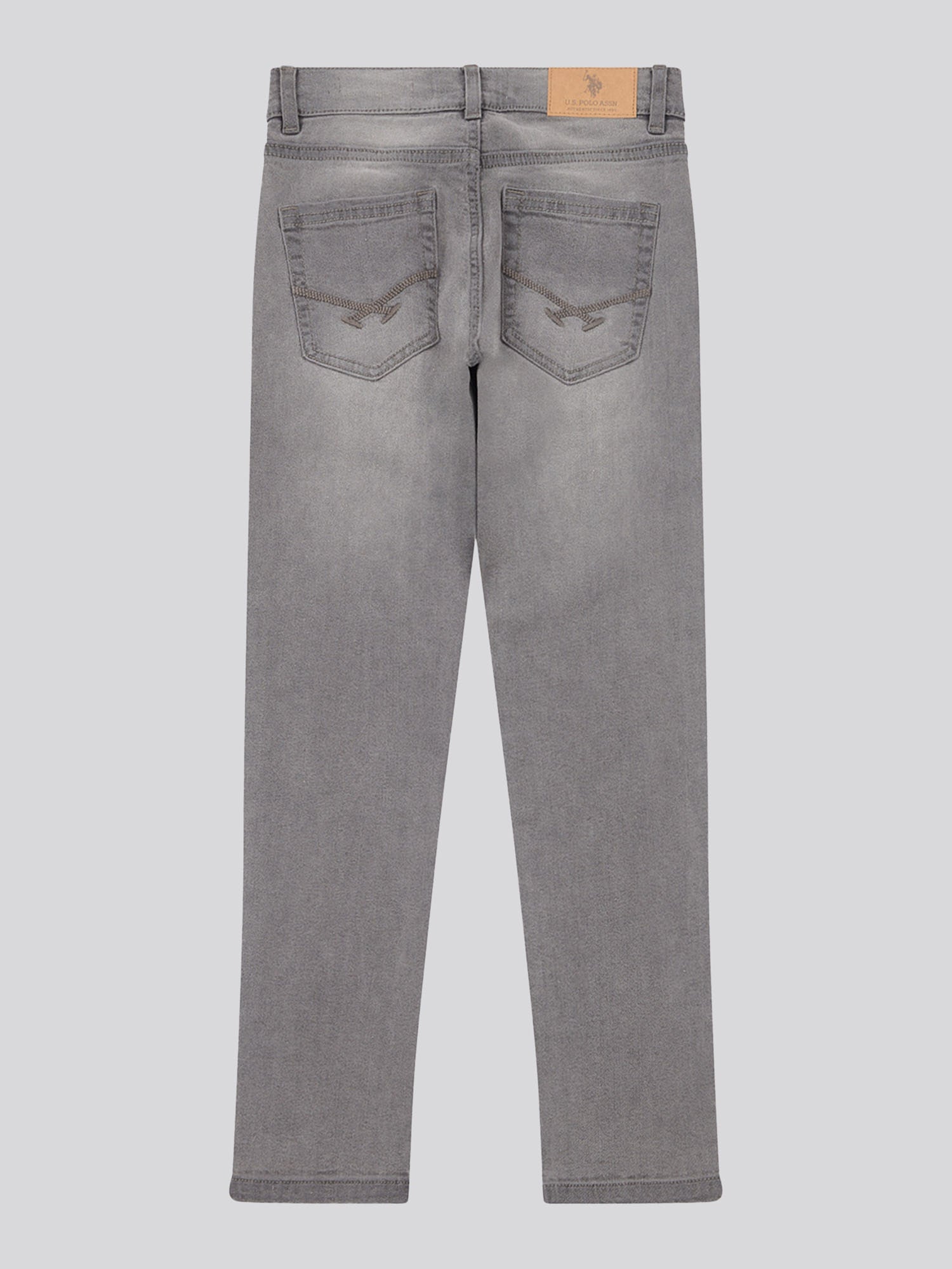 Boys Classic Fit Jean in Grey Wash