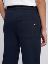 Boys Double Horsemen Jogger in Dark Sapphire Navy / Haute Red DHM