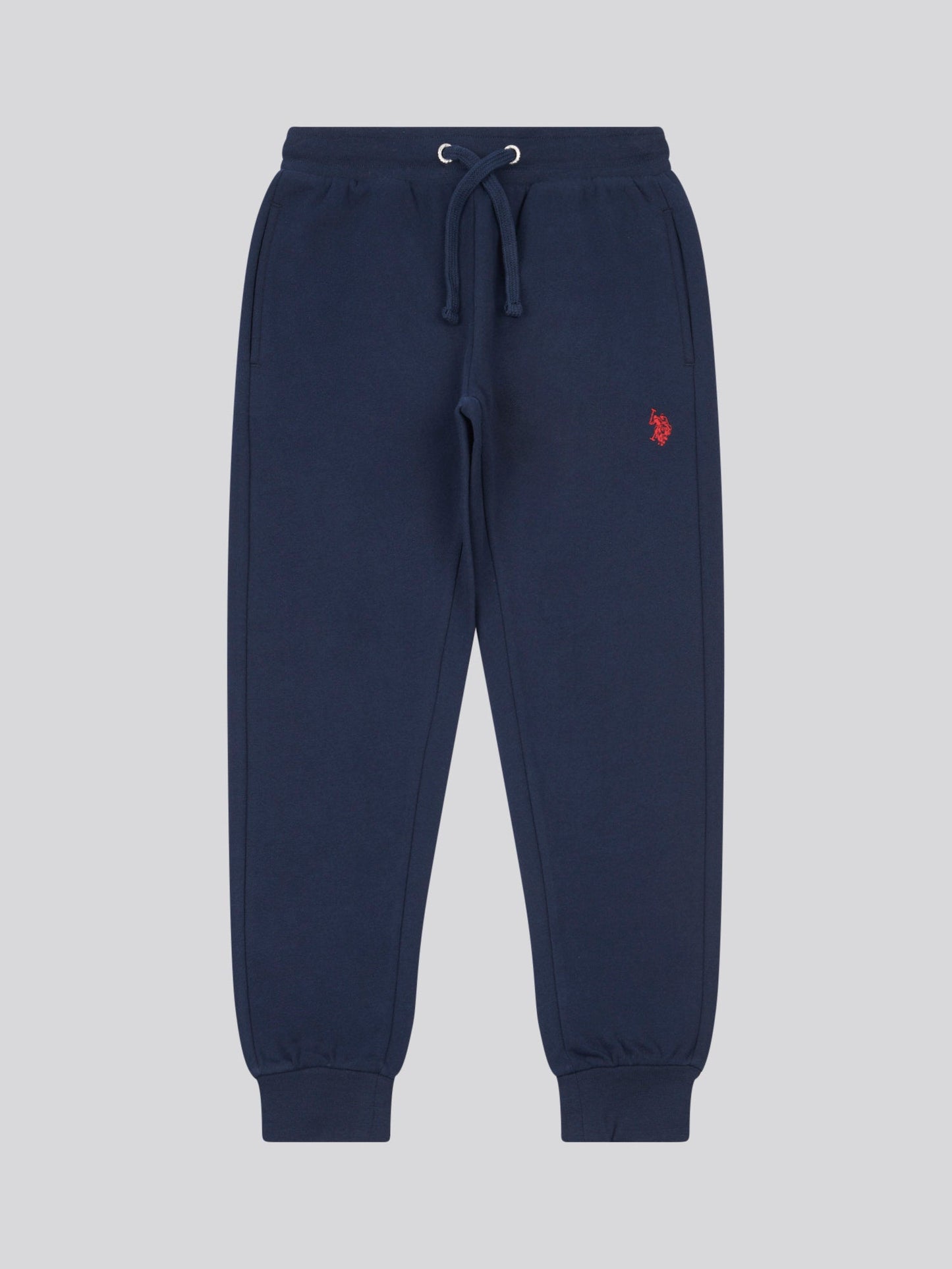Boys Double Horsemen Jogger in Dark Sapphire Navy / Haute Red DHM