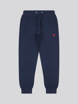 Boys Double Horsemen Jogger in Dark Sapphire Navy / Haute Red DHM