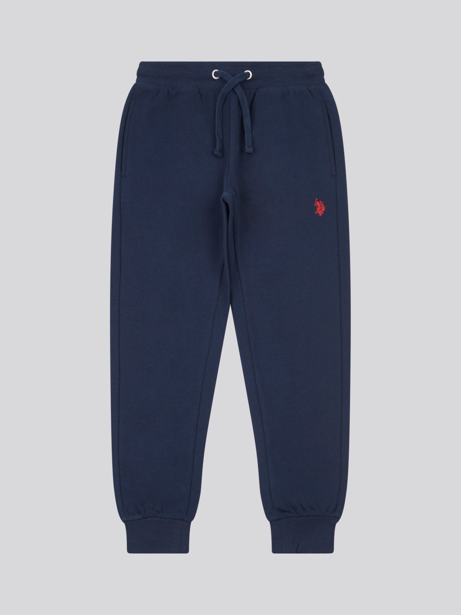 Boys Double Horsemen Jogger in Dark Sapphire Navy / Haute Red DHM