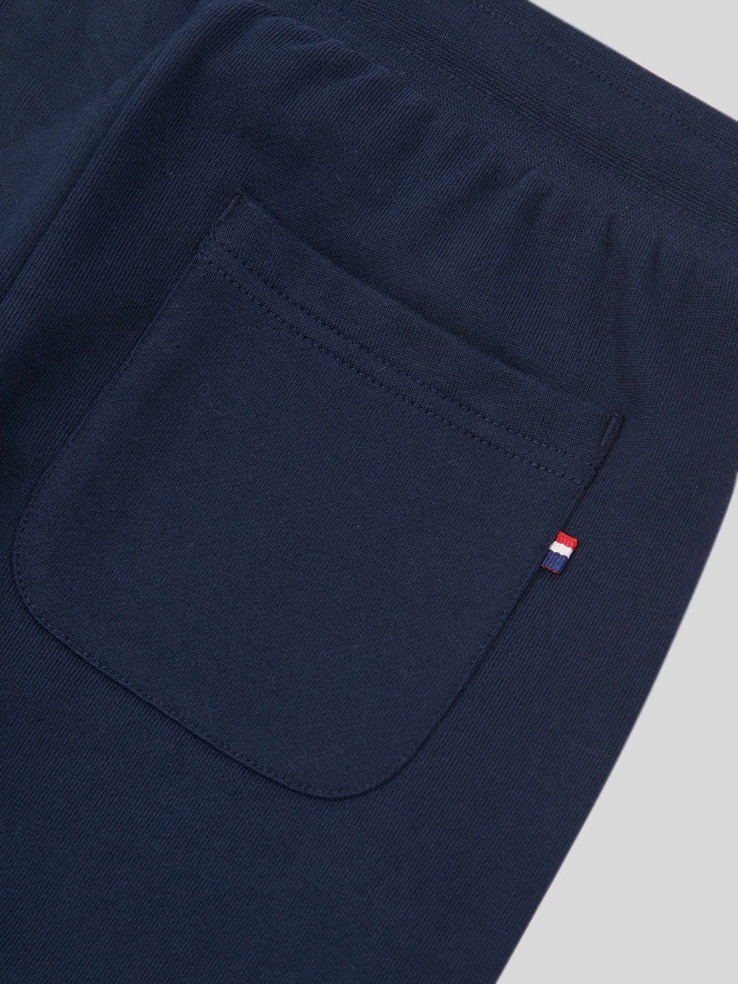 Boys Double Horsemen Jogger in Dark Sapphire Navy / Haute Red DHM