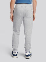 Boys Double Horsemen Jogger in Mid Grey Marl
