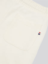 Boys Double Horsemen Sweat Short in Whisper White