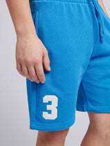 Boys Player 3 Sweat Short in Campanula