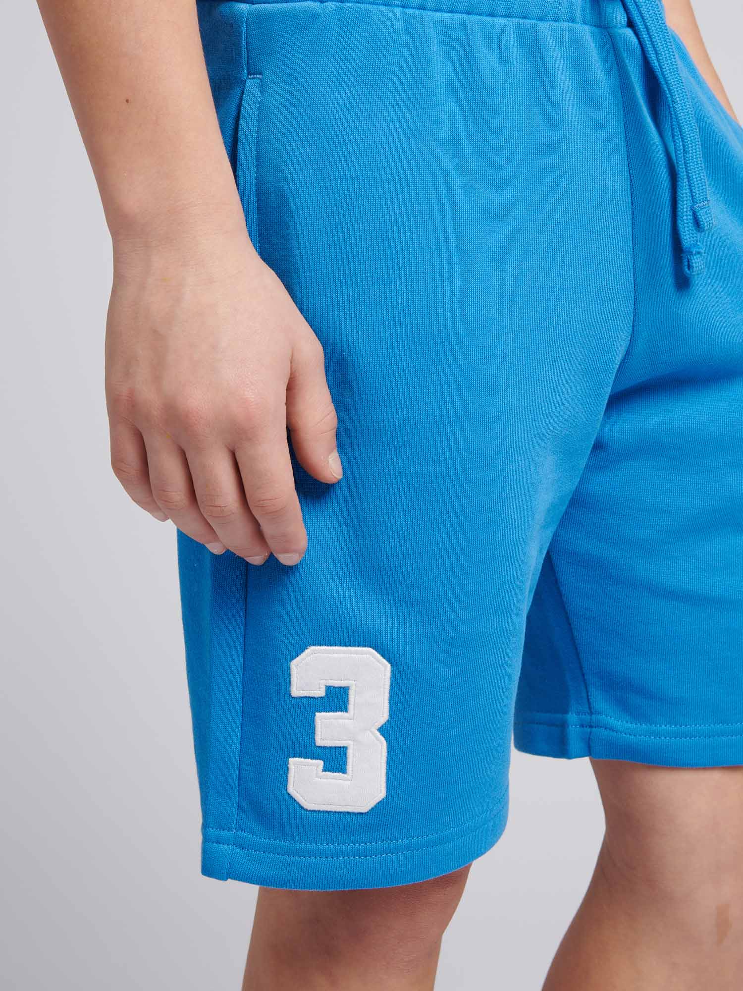 Boys Player 3 Sweat Short in Campanula