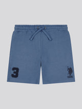 Boys Player 3 Sweat Short in Blue Horizon
