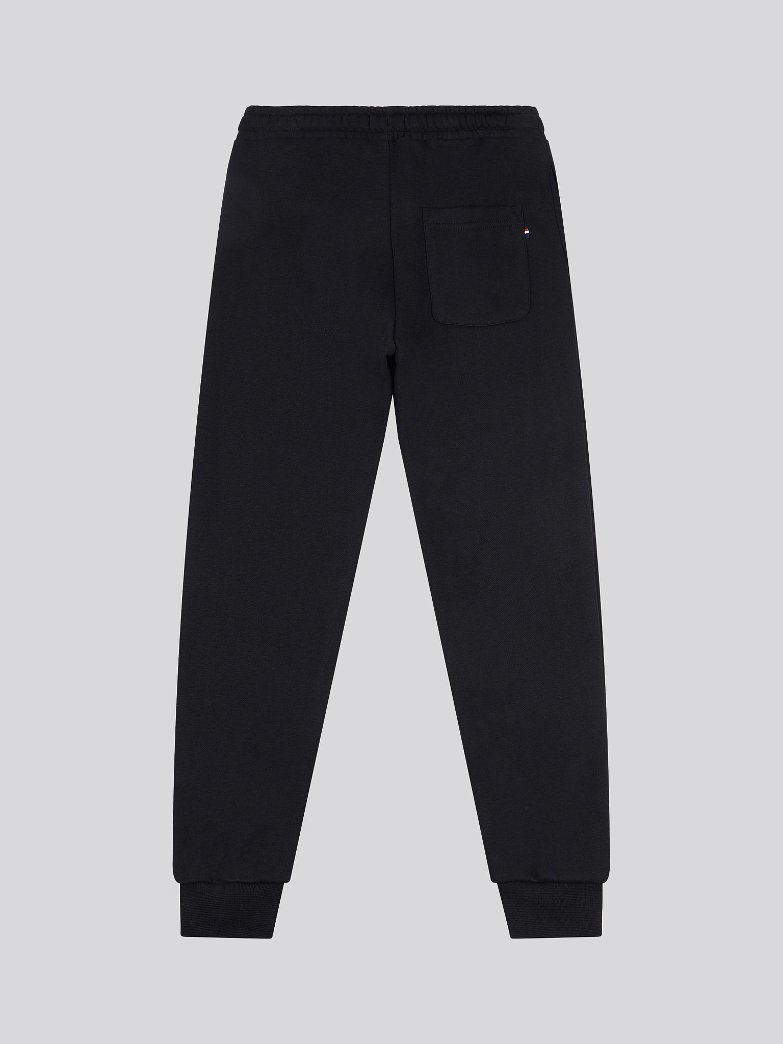 Boys Double Horsemen Joggers in Black Bright White DHM