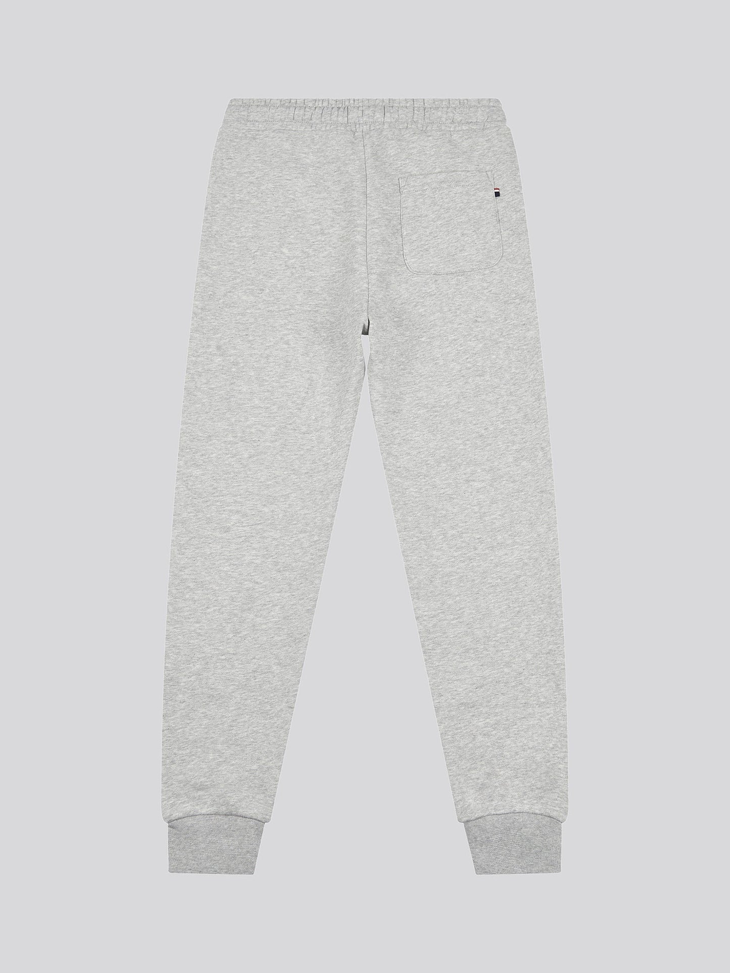 Boys Double Horsemen Joggers in Mid Grey Marl