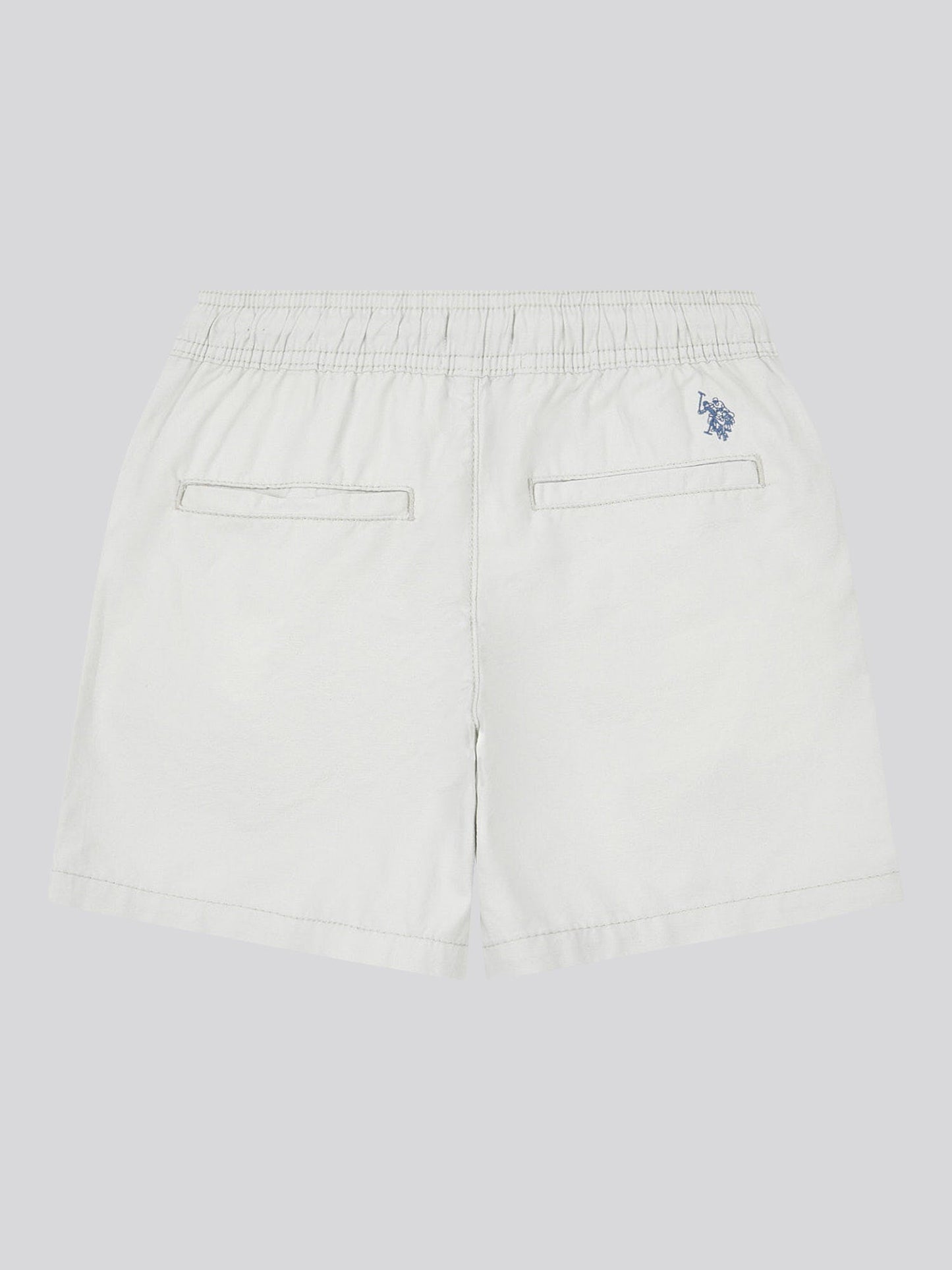Boys Cotton Linen Deck Short in Northern Droplet