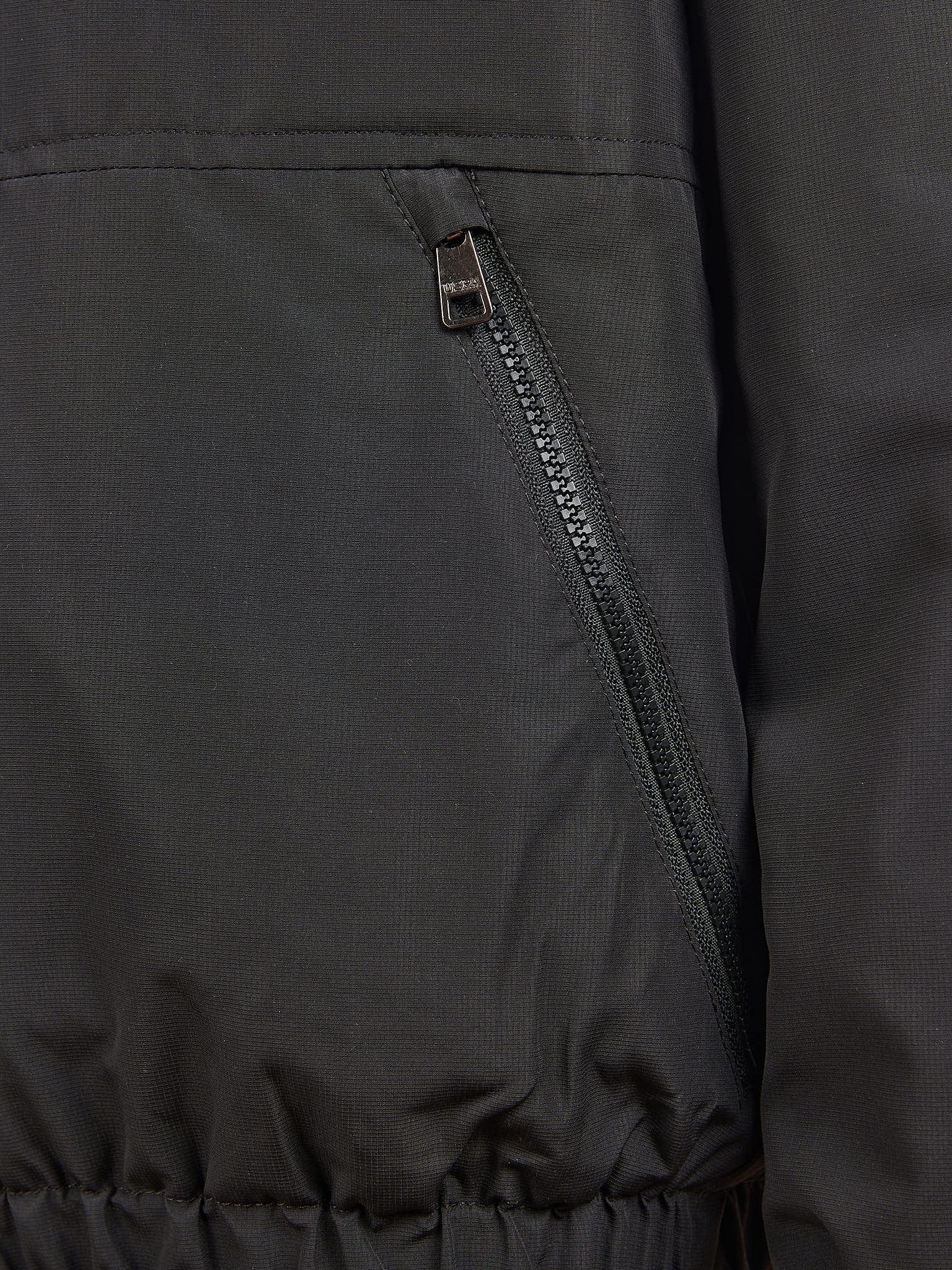 Boys Fleece Lined Windcheater in Black
