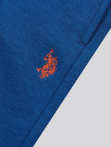 Boys Double Horsemen Crew & Jogger Set in Navy Peony