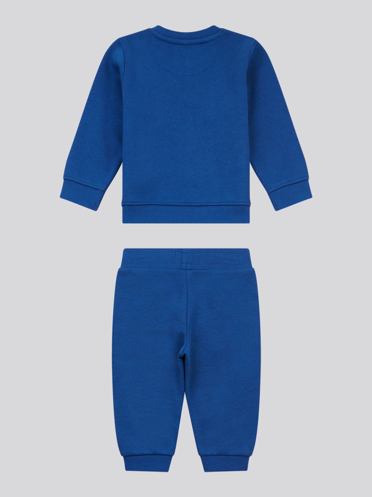 Boys Double Horsemen Crew & Jogger Set in Navy Peony
