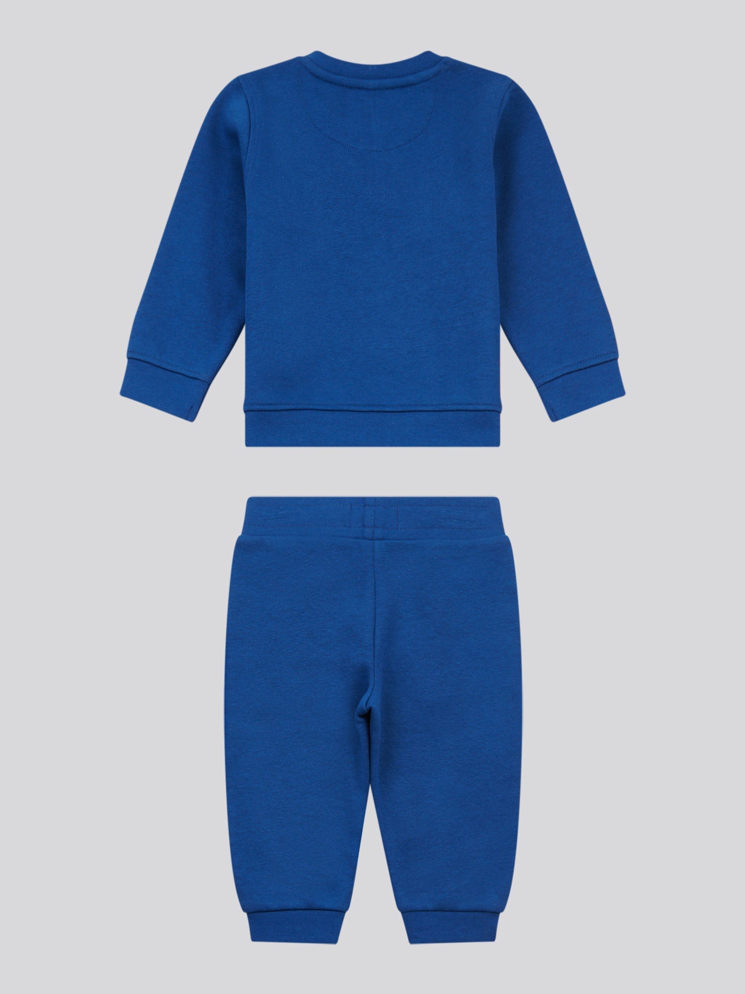 Boys Double Horsemen Crew & Jogger Set in Navy Peony