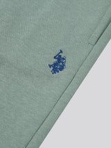 Boys Double Horsemen Crew & Jogger Set in Chinois Green
